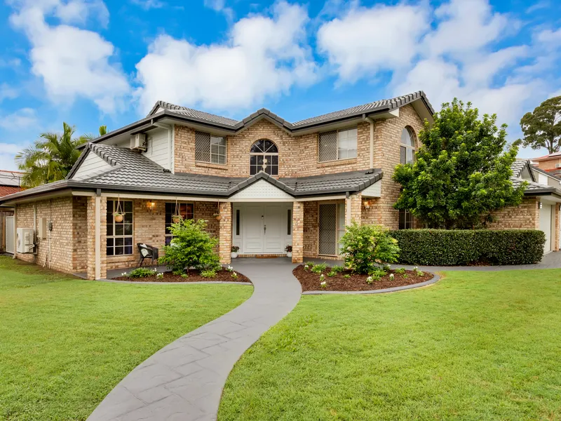 Substantial Two-story Brick Home on Large Flat Block