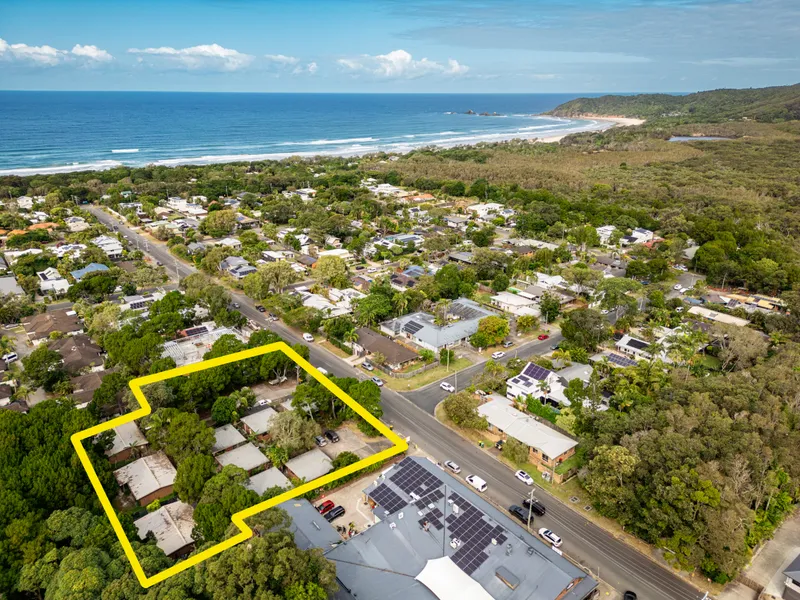 Versatile Beachside Development Site Byron Bay