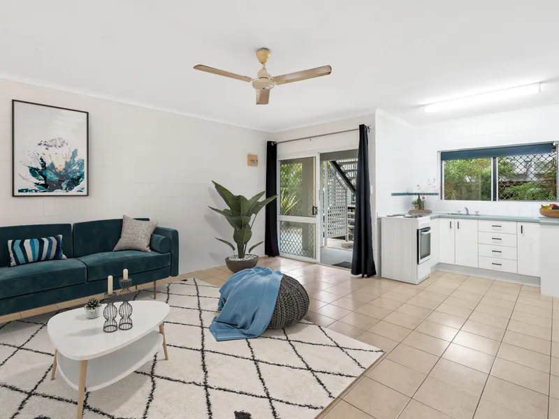 One bedroom ground floor unit