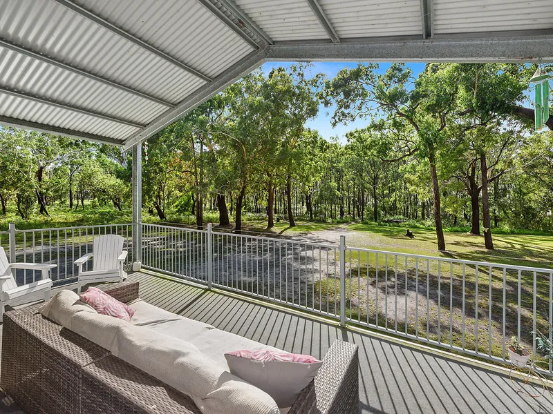 Adjacent to serene riverfront, 3.3 pristine acres
