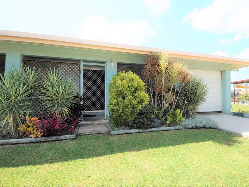 spacious unit with a large yard