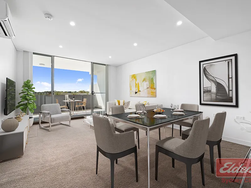 Large north-facing sunlit one bedroom apartment