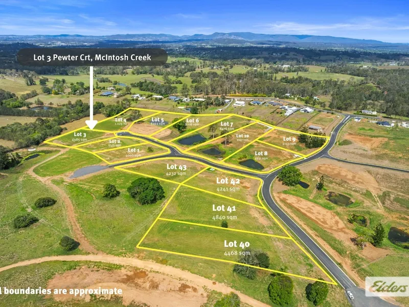 MCINTOSH PARK ESTATE - SMALL ACREAGE JUST GOT BETTER!
