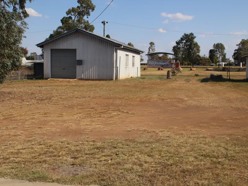 Residential allotment with Shed - Close walking distance to main street