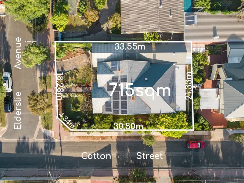 Elite Location, Stones throw to North Adelaide