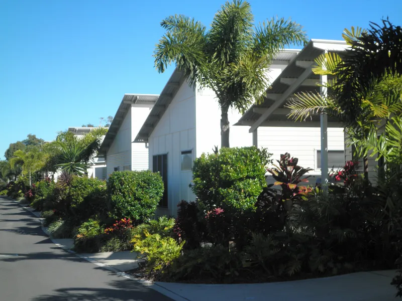 Two bedroom house in a resort setting