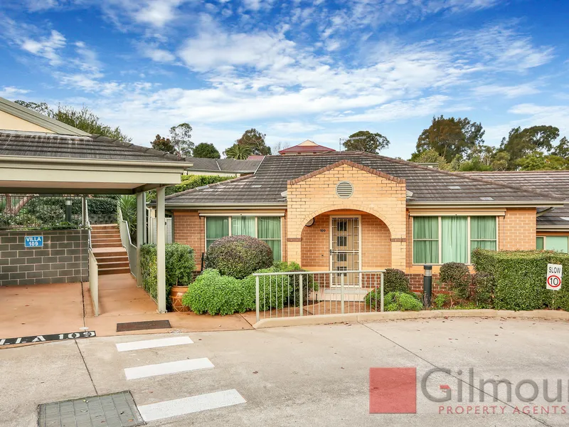 Single level Villa - no steps In a Retirement Village for over 55's