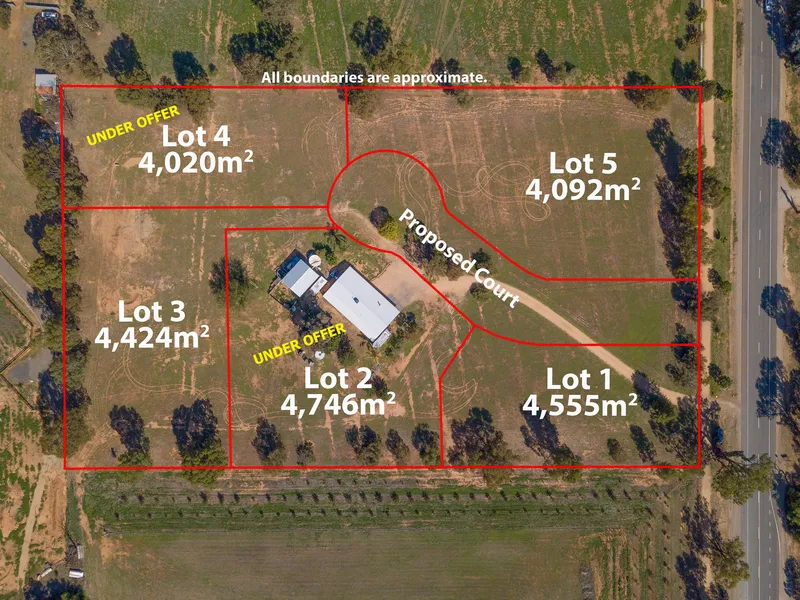 New Estate - Bowles Court - Central Bundalong - 1 Acre +