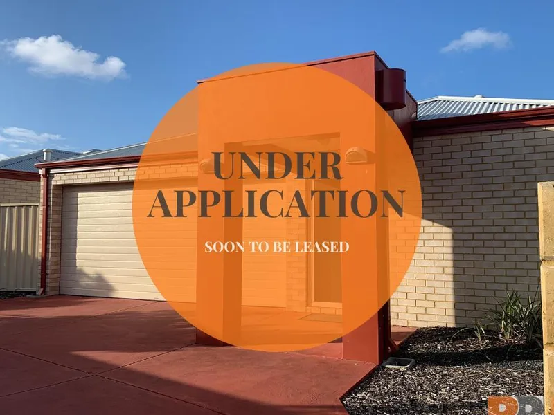 UNDER APPLICATION !! This Modern Family Home Is A Must-See!
