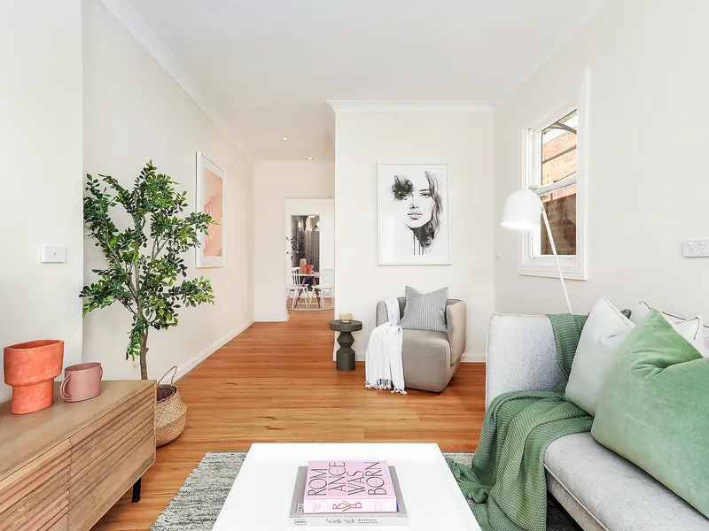 Well-presented single level Victorian terrace with potential