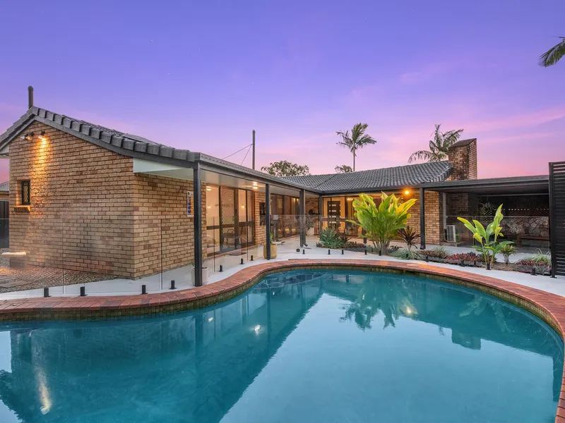 Architectural Elegance with Modern Renovation and Pool
