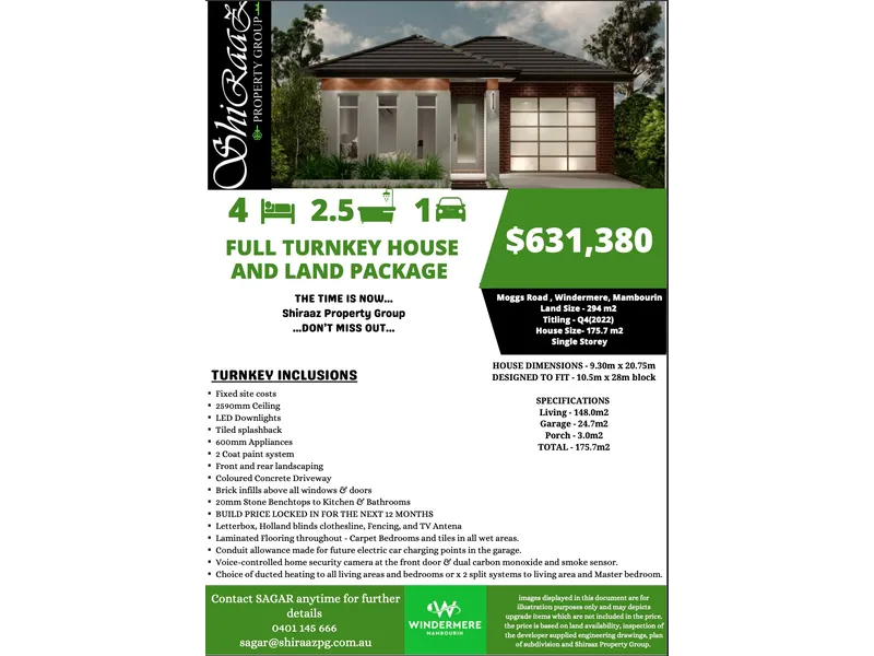 FULL TURNKEY HOUSE AND LAND PACKAGE