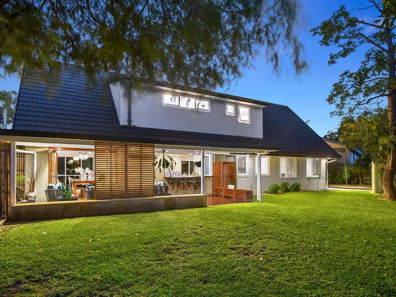 Designer home in whisper quiet cul de sac