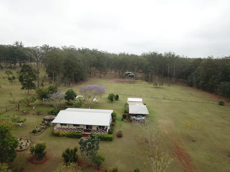 Close to all amenities, all on 5 acres of peace and quiet