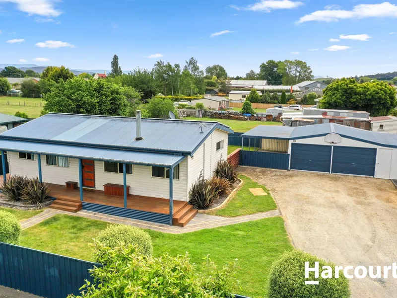 Turn the key and move straight in.