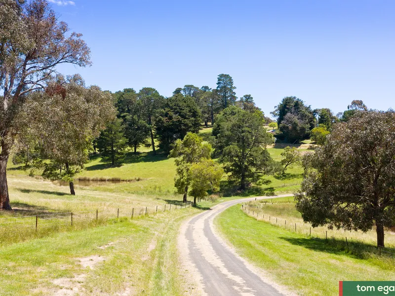 Secure a lovely family home on over 20 acres with views forever.