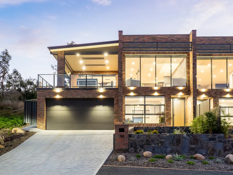 Striking Farrer Ridge home showcasing modern luxury