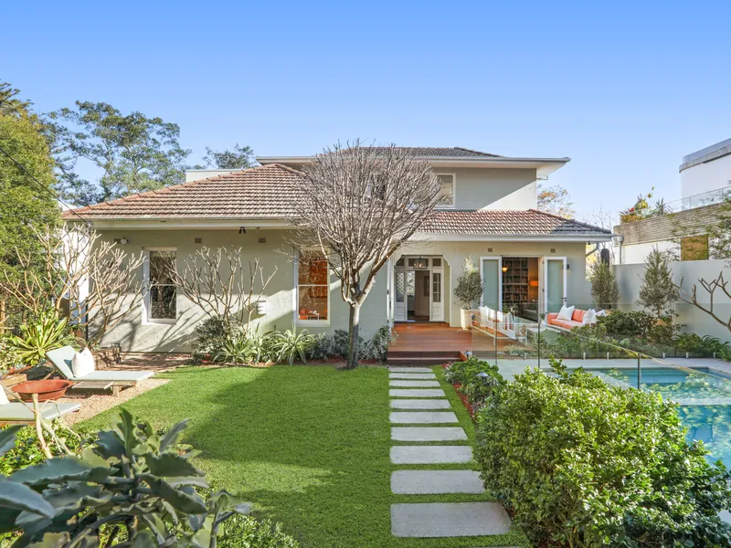 Idyllic Family Sanctuary, Lush North Facing Garden Oasis, Prized Bellevue Hill Address