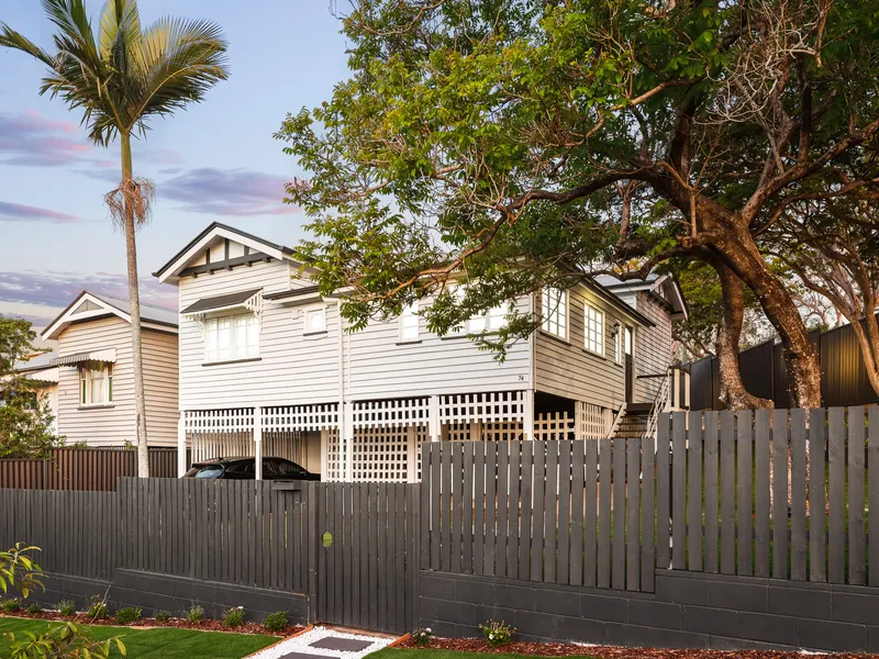 Fully Renovated, Charming Queenslander in Prized Pocket of Herston!