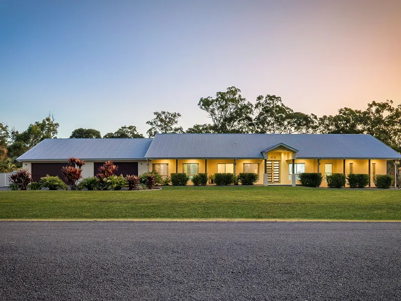 Elevated Grand Single Level Residence Located In Exclusive 
