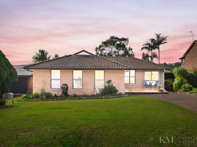 Quality home in prime position with lake views