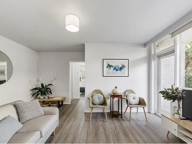 Rare ground floor opportunity with large courtyard