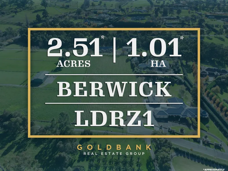 Finely Located Approx 2.5 Acre Land in Berwick