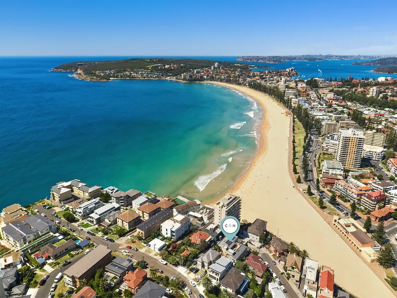 Sleek garden apartment