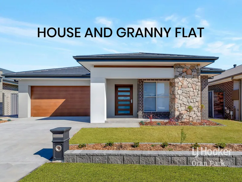 HOUSE AND GRANNY FLAT - 502.3SQM BLOCK