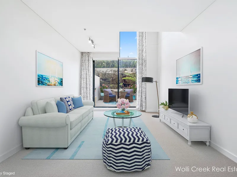 SUPERB NORTH FACING TWO STOREY APARTMENT.