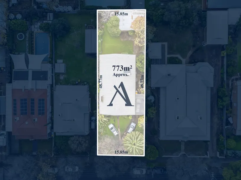 Exclusive residential allotment of some 773m2 in this premier location with planning consent for a stunning new build designed by Proske Architects.