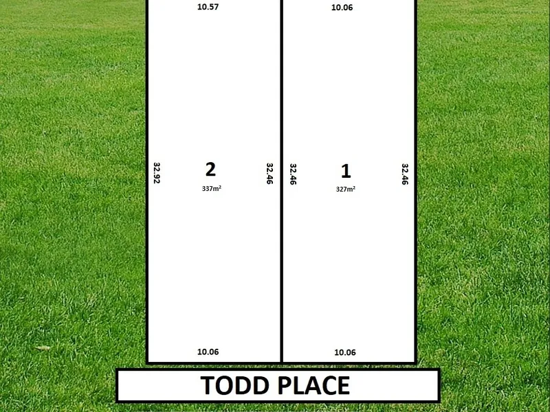 2 Torrens Title Allotments Available!