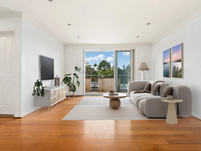 Exceptionally spacious and sunlit