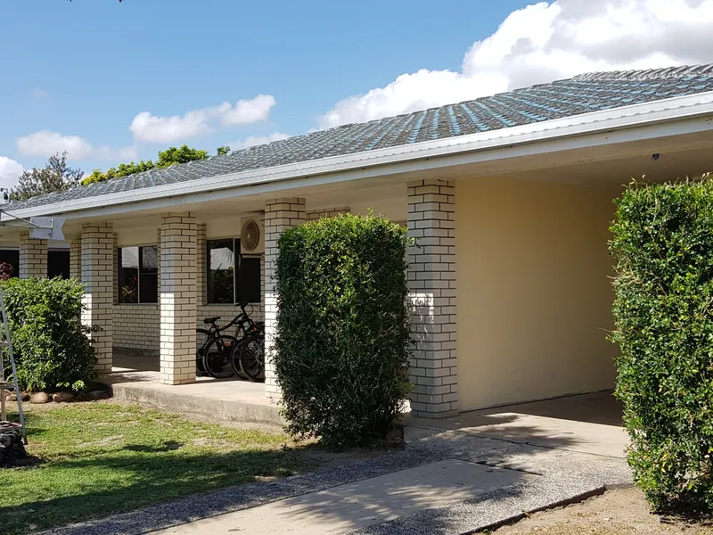 Affordable three bedroom brick family home is close to the beach and is priced to sell quickly