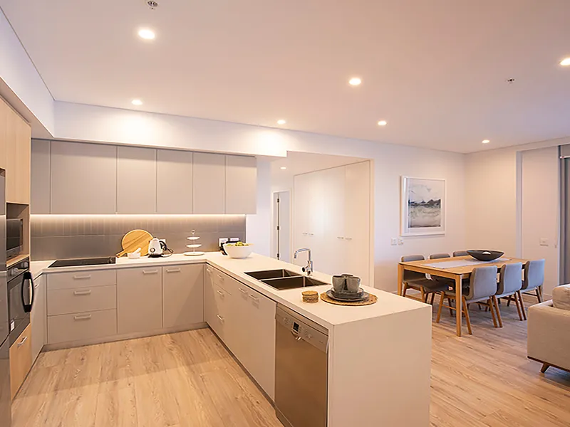 Brand new three-bedroom apartment featuring generous roof terrace with views to Parramatta Park