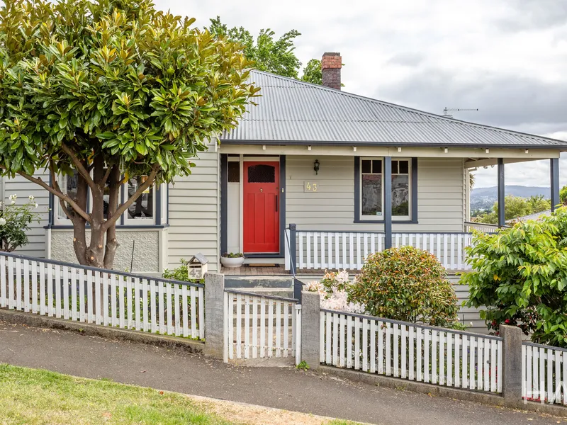 Charming West Launceston Retreat with Dual Occupancy Potential and Stunning City Views