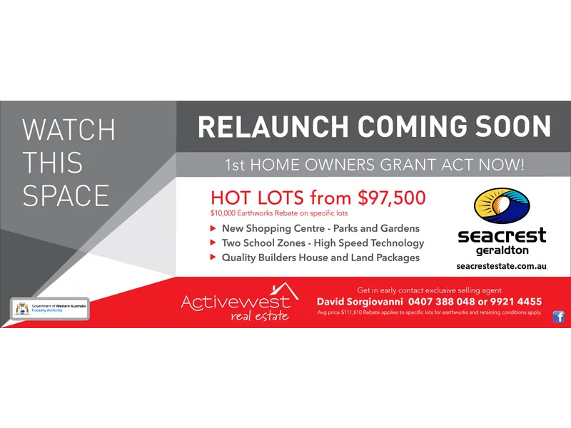 SEACREST ESTATE- HOT LOTS ARE HERE