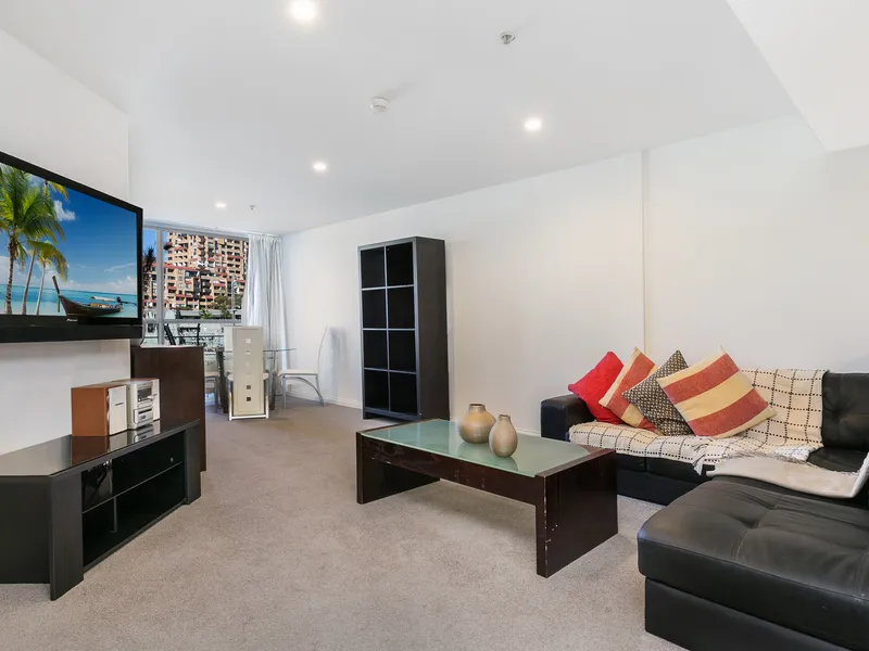 Large furnished east facing apartment 