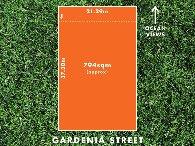 New land release - Sea views, 794sqm!