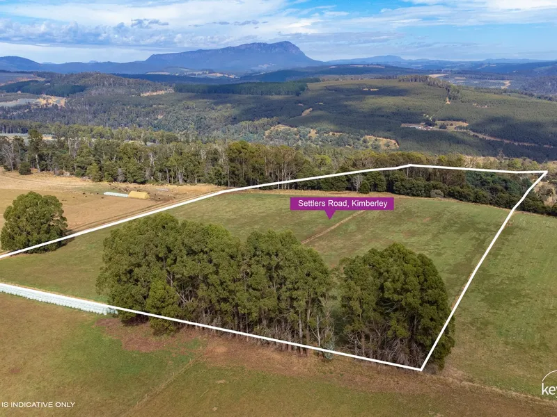 Riverfront Acreage and VIews to Mount Roland.