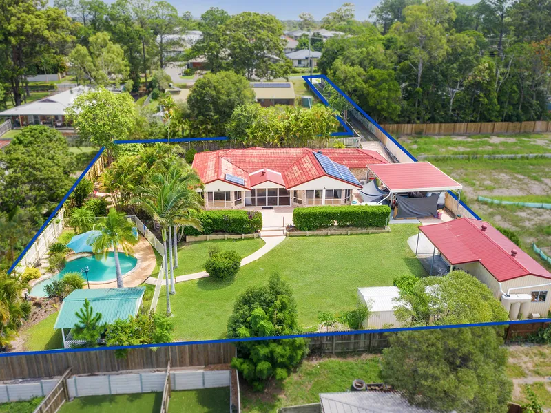 LOADED with POTENTIAL & POSSIBILITIES on HALF ACRE (2018m2)