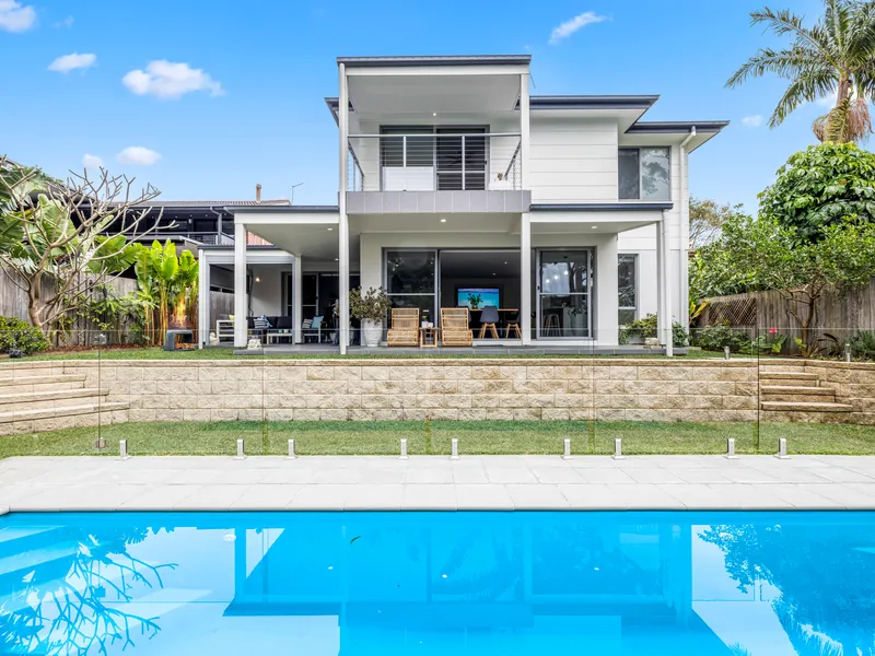 Contemporary coastal designed home in beachside location of Emerald Beach...