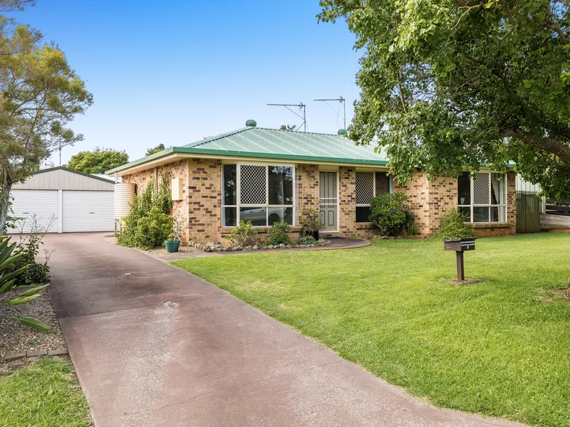 Family home with double shed