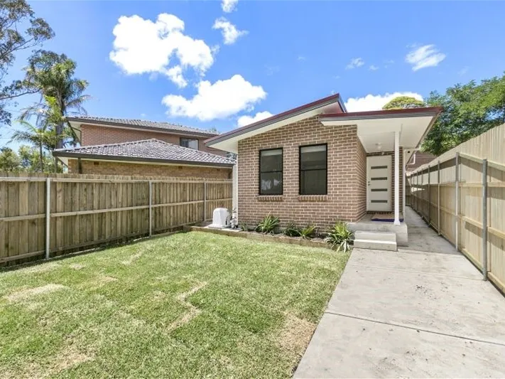 Centrally located with sunny grassed yard