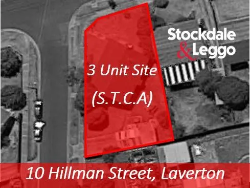 Corner Block With Potential To Put 3 Townhouses STCA
