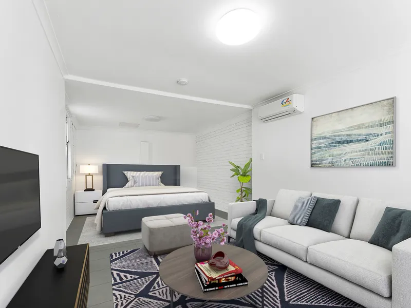 Large Ground Floor Studio Apartment In The Heart Of Carlton
