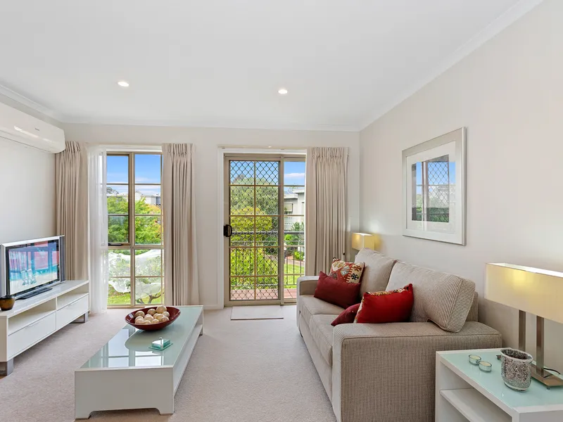 Refurbished modern apartment with garden views