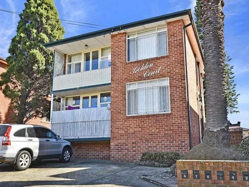 Two bedroom top floor unit