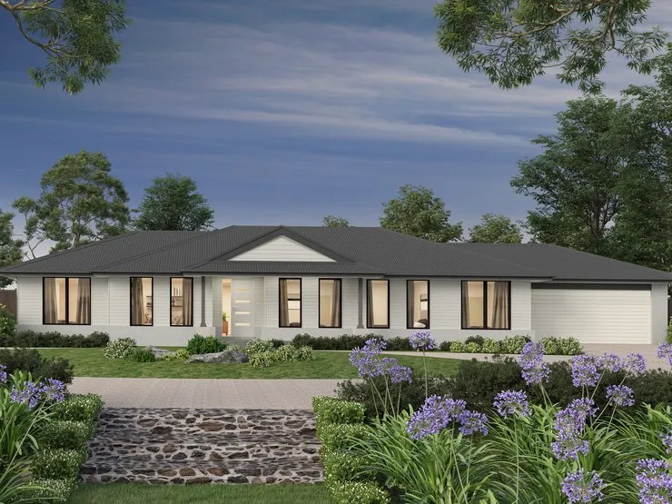 Four Bedroom, Single Story Home