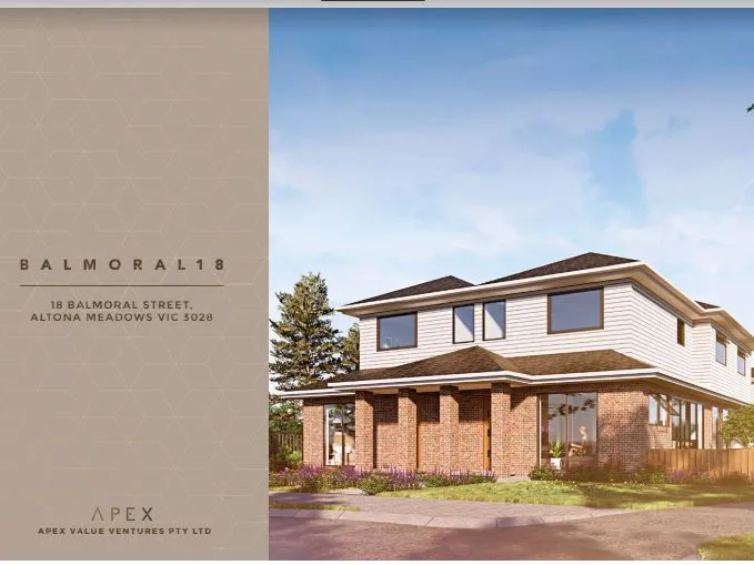 Town Houses.-Altona Meadows -18 Balmoral street.